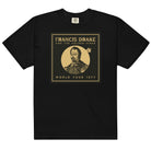 Jolly & Goode Shirts & Tops Black / S Francis Drake and The Golden Hinde World Tour Tee Cheeky British Style
