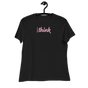 Jolly & Goode Shirts & Tops Black / S Have a Think Women's Relaxed T-Shirt Cheeky British Style