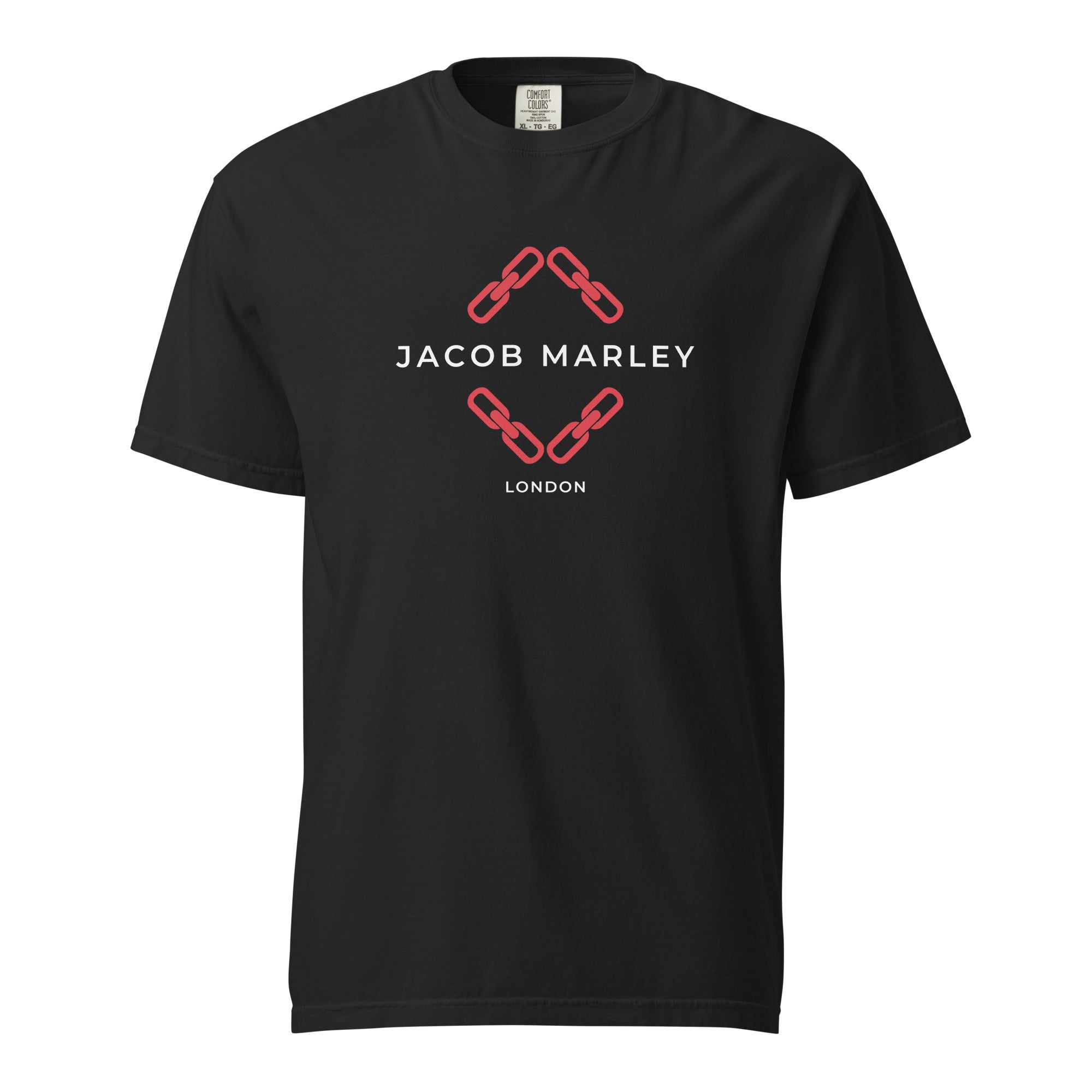 Jolly & Goode Shirts & Tops Black / S Jacob Marley London Tee Cheeky British Style