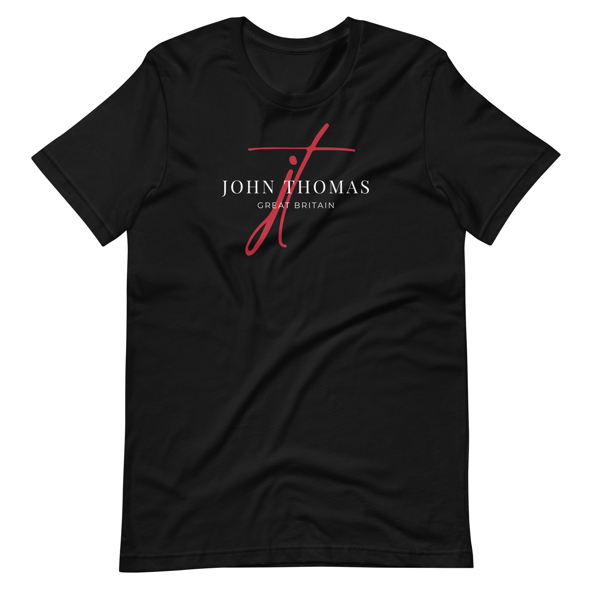 Jolly & Goode Shirts & Tops Black / S John Thomas Great Britain T-shirt Cheeky British Style