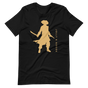 Jolly & Goode Shirts & Tops Black / S Jolly & Goode Gold Pirate Silhouette T-shirt Cheeky British Style