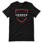 Jolly & Goode Shirts & Tops Black / S London Ancient Modern Love T-shirt Cheeky British Style