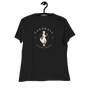 Jolly & Goode Shirts & Tops Black / S Vauxhall Pleasure Gardens | Women's Relaxed T-Shirt Cheeky British Style