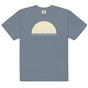 Jolly & Goode Shirts & Tops Blue Jean / S Brighton & Hove Sun | Garment-dyed Heavyweight T-shirt Cheeky British Style