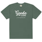 Jolly & Goode Shirts & Tops Blue Spruce / S Goode Jeans | A Little Something Extra | Garment-dyed Heavyweight T-shirt | Relaxed Fit | Unisex Cheeky British Style