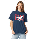 Jolly & Goode Shirts & Tops British Unicorn | Galloping | Garment-dyed Tee Cheeky British Style