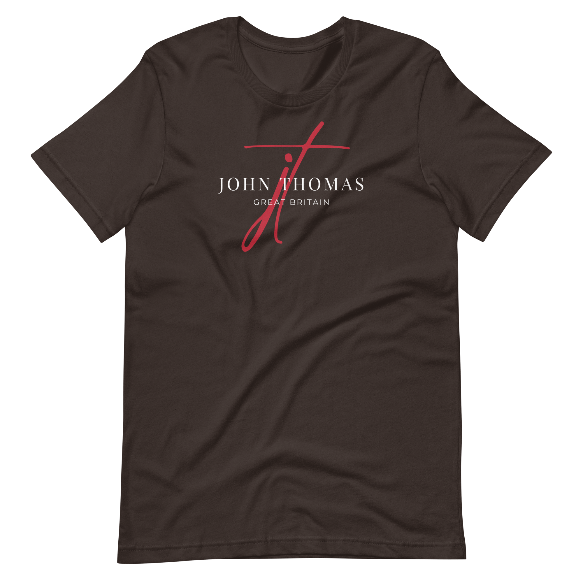 Jolly & Goode Shirts & Tops Brown / S John Thomas Great Britain T-shirt Cheeky British Style