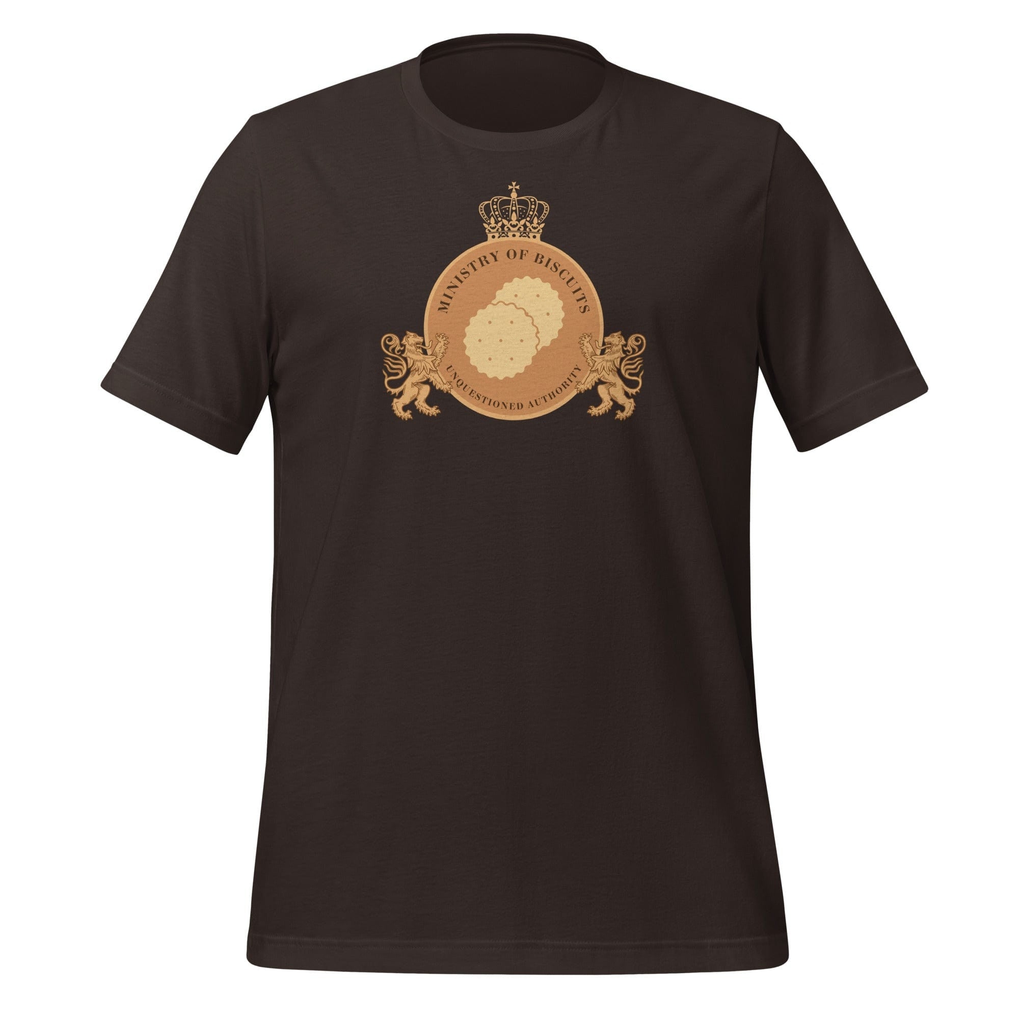 Jolly & Goode Shirts & Tops Brown / S Ministry of Biscuits T-Shirt Cheeky British Style