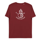 Jolly & Goode Shirts & Tops Burgundy / S Unoptimised Snowman T-shirt | Organic | Unisex Cheeky British Style