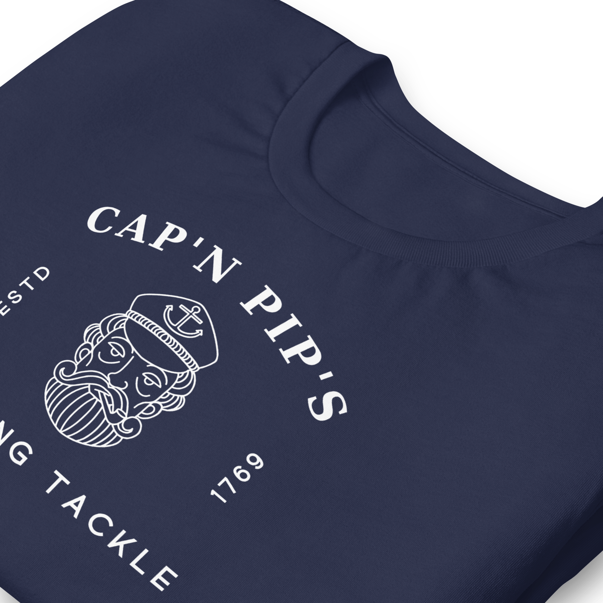 Jolly & Goode Shirts & Tops Cap'n Pip's Wedding Tackle T-shirt Cheeky British Style
