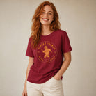 Jolly & Goode Shirts & Tops Cardinal / S Ginger Island | British Virgin Islands | T-shirt Cheeky British Style