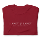 Jolly & Goode Shirts & Tops Cardinal / S Hanky & Panky Romance Consultancy T-shirt Cheeky British Style