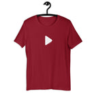 Jolly & Goode Shirts & Tops Cardinal / S Press Play T-shirt | Brighton & Hove Cheeky British Style