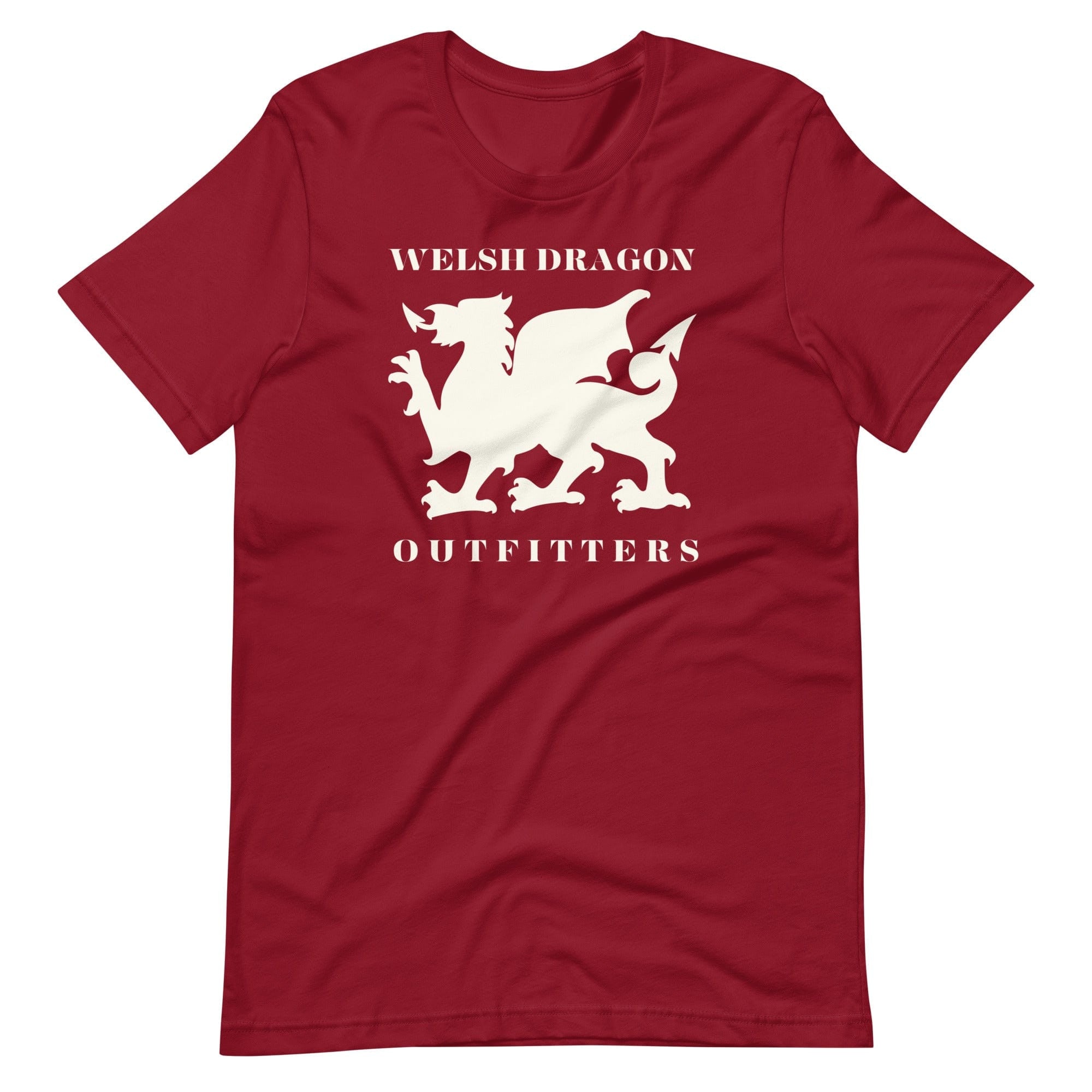 Jolly & Goode Shirts & Tops Cardinal / S Welsh Dragon Outfitters T-shirt Cheeky British Style