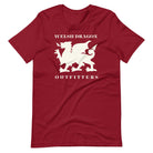Jolly & Goode Shirts & Tops Cardinal / S Welsh Dragon Outfitters T-shirt Cheeky British Style
