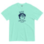 Jolly & Goode Shirts & Tops Chalky Mint / S Jolly Goode London Crowned Dog Tee Cheeky British Style