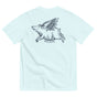 Jolly & Goode Shirts & Tops Chambray / S Oliver Jolly 'Believe' Flying Pig T-shirt | When pigs fly | Garment-dyed heavyweight cotton | Unisex Cheeky British Style