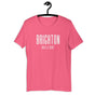 Jolly & Goode Shirts & Tops Charity Pink / XS Brighton Brilliant T-shirt in Brilliant Colours Cheeky British Style