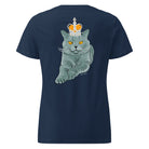 Jolly & Goode Shirts & Tops Crowned British Blue Shorthair Cat | Women’s Tee Cheeky British Style