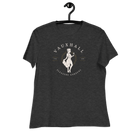 Jolly & Goode Shirts & Tops Dark Grey Heather / S Vauxhall Pleasure Gardens | Women's Relaxed T-Shirt Cheeky British Style