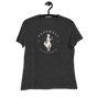 Jolly & Goode Shirts & Tops Dark Grey Heather / S Vauxhall Pleasure Gardens | Women's Relaxed T-Shirt Cheeky British Style