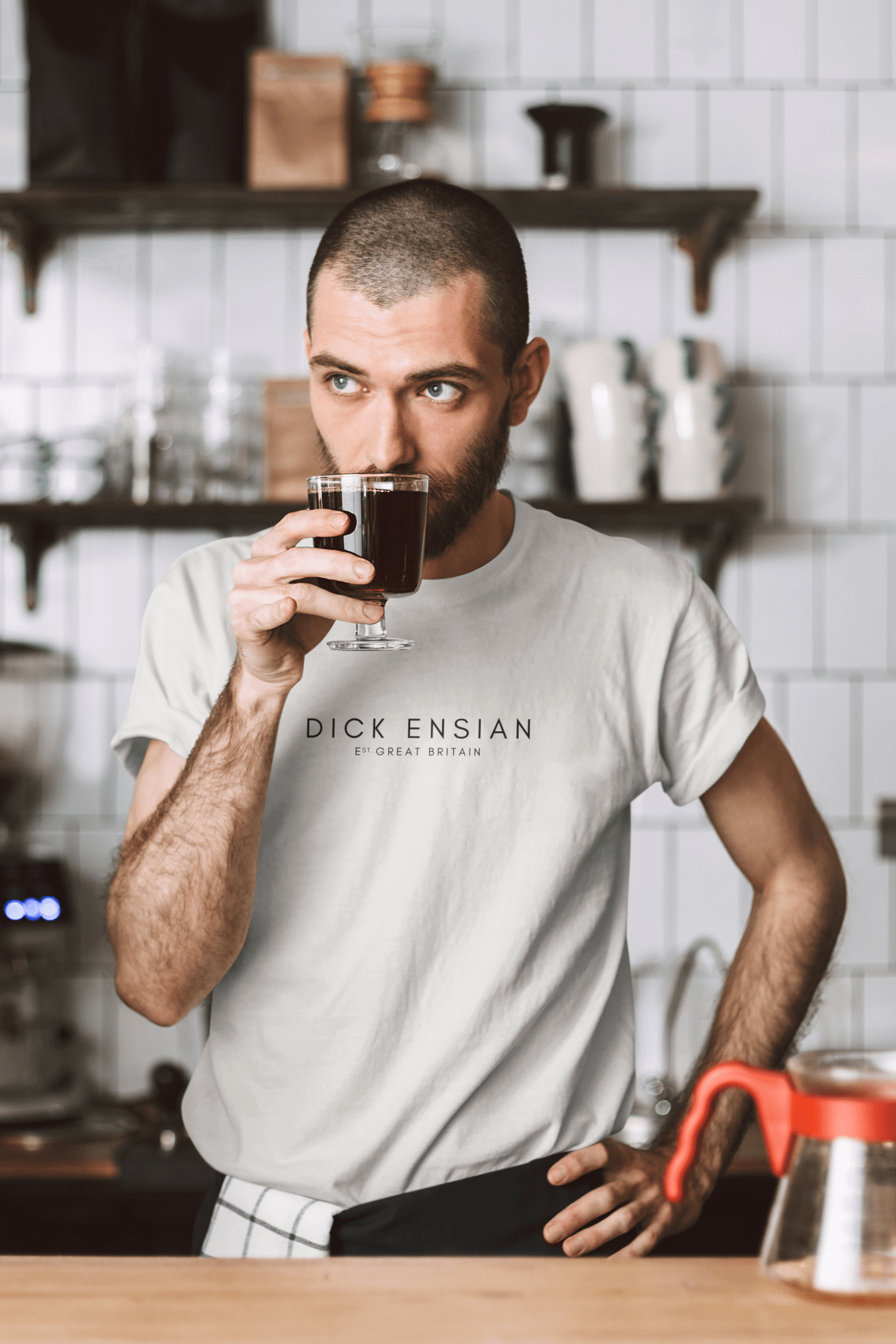 Jolly & Goode Shirts & Tops Dick Ensian Premium T-Shirt Cheeky British Style