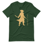 Jolly & Goode Shirts & Tops Forest / S Jolly & Goode Gold Pirate Silhouette T-shirt Cheeky British Style