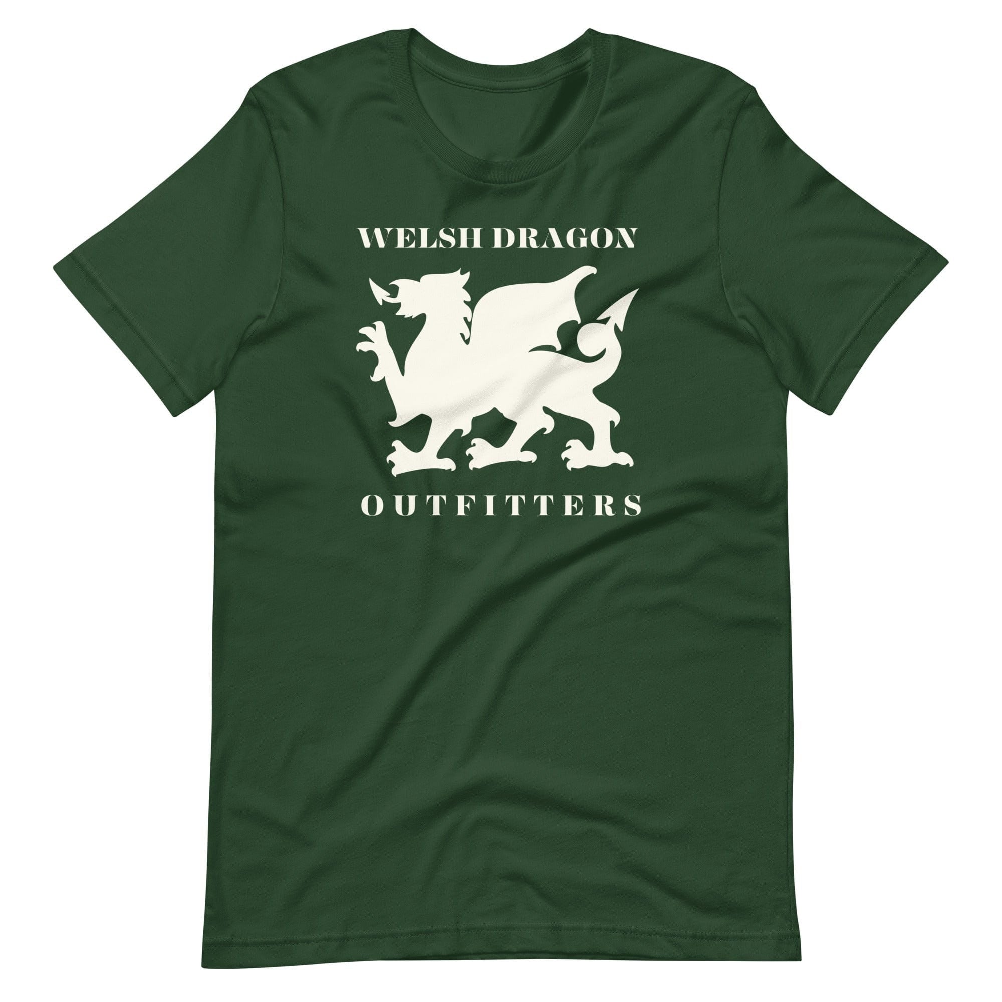 Jolly & Goode Shirts & Tops Forest / S Welsh Dragon Outfitters T-shirt Cheeky British Style
