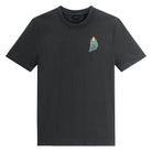 Jolly & Goode Shirts & Tops G. Dyed Black Rock / S Crowned British Blue Shorthair Tee | Organic Garment-Dyed Vintage Cheeky British Style