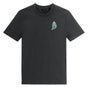 Jolly & Goode Shirts & Tops G. Dyed Black Rock / S Crowned British Blue Shorthair Tee | Organic Garment-Dyed Vintage Cheeky British Style