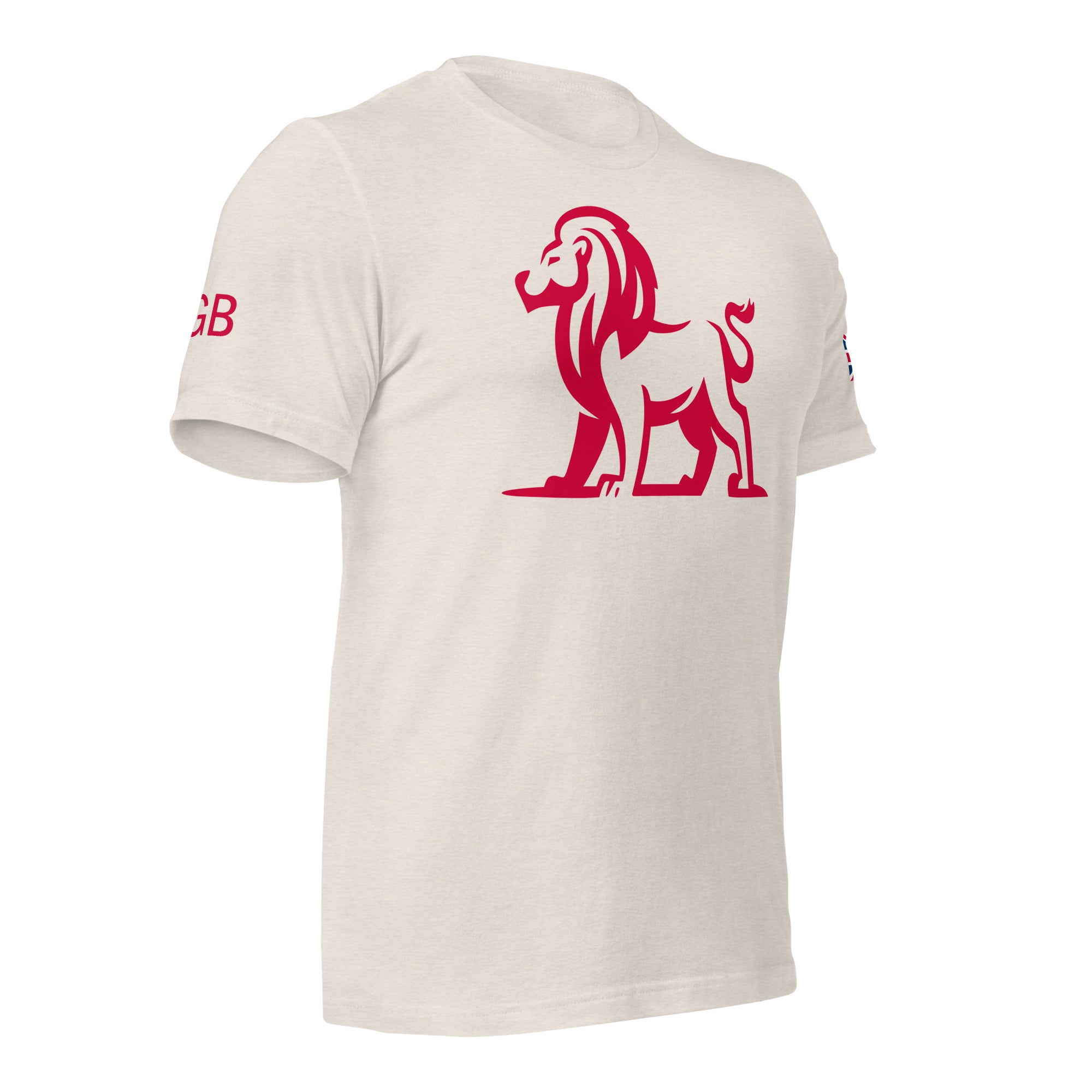 Jolly & Goode Shirts & Tops GB Lion Tee | Union Jack sleeve Cheeky British Style