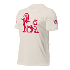 Jolly & Goode Shirts & Tops GB Lion Tee | Union Jack sleeve Cheeky British Style