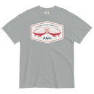 Jolly & Goode Shirts & Tops Granite / S Cheeky Lovely Brilliant Airships T-shirt | Garment-Dyed Heavyweight Cotton Cheeky British Style