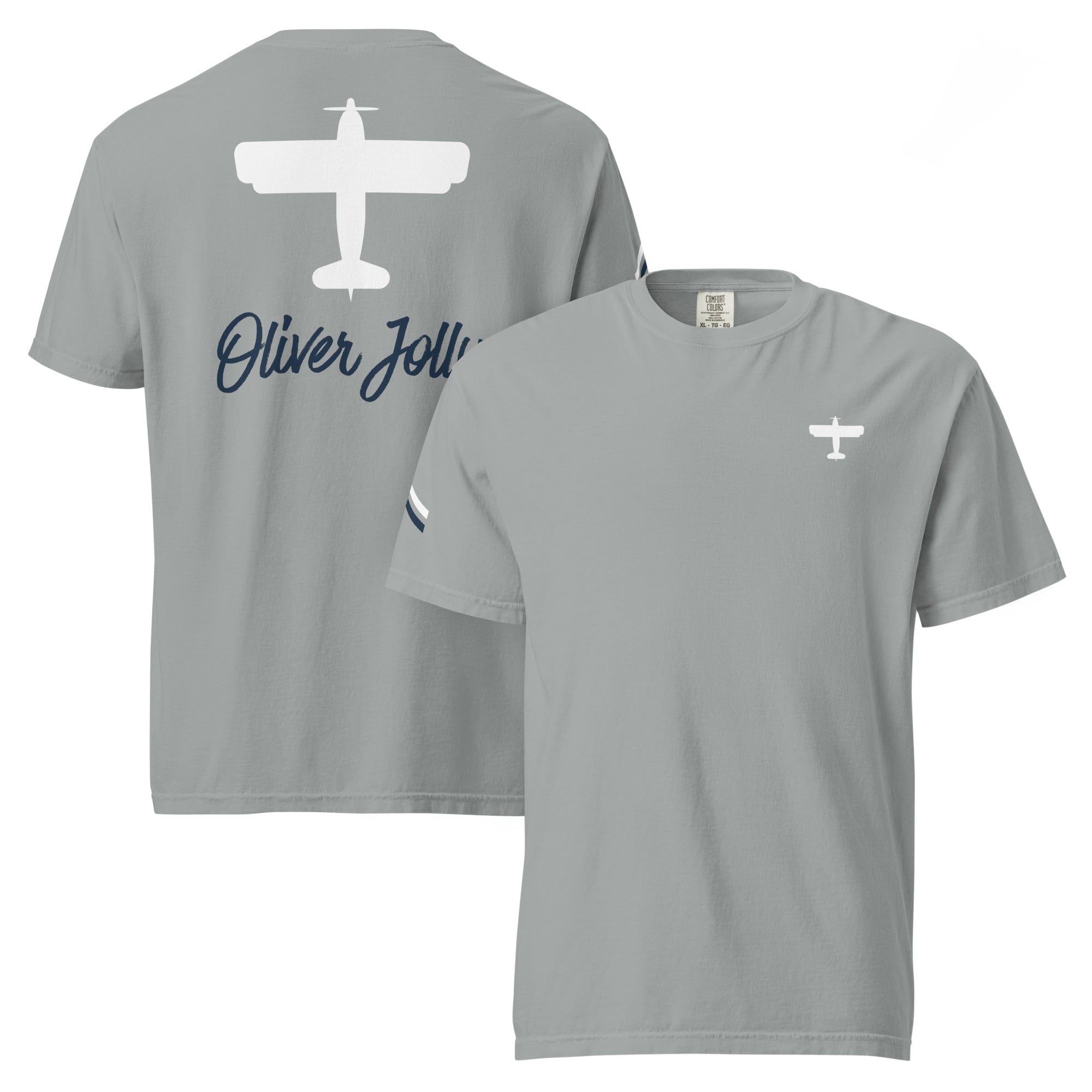 Jolly & Goode Shirts & Tops Granite / S Flight by Oliver Jolly | Heavyweight T-shirt | Garment-Dyed Cheeky British Style