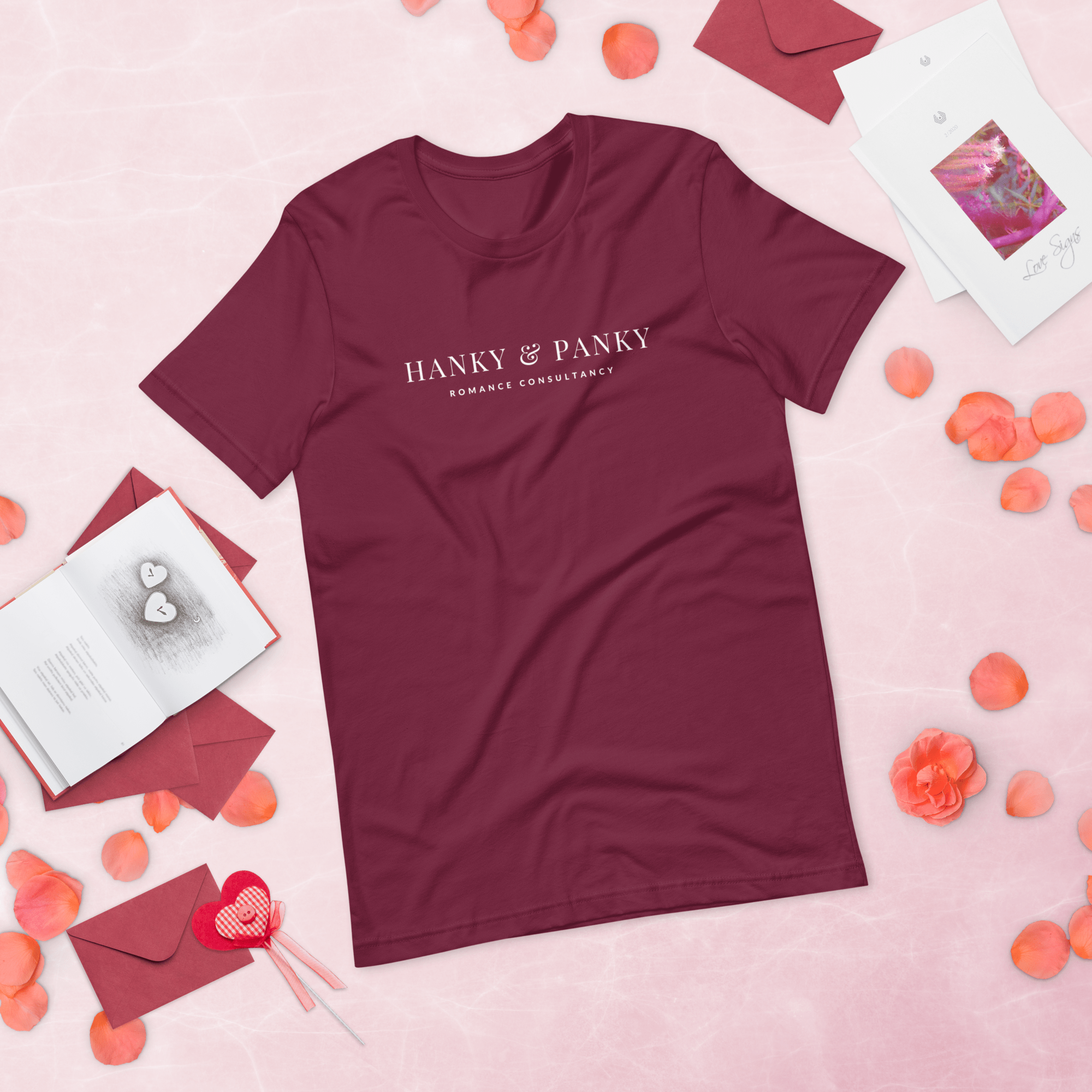 Jolly & Goode Shirts & Tops Hanky & Panky Romance Consultancy T-shirt Cheeky British Style