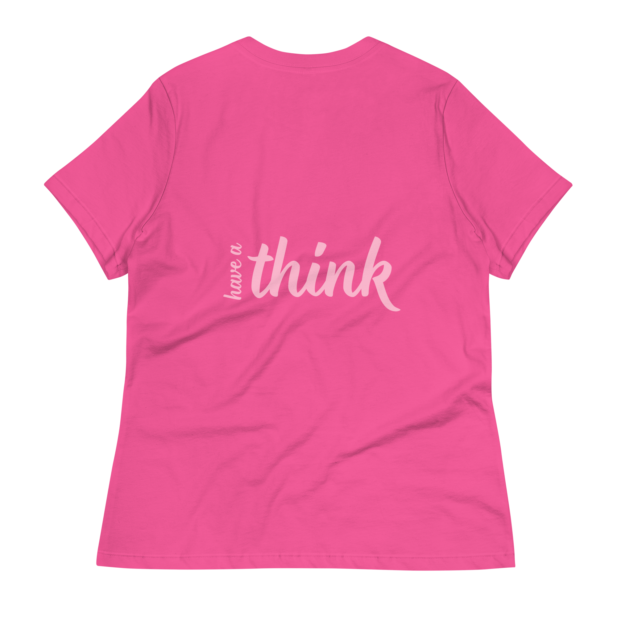 Jolly & Goode Shirts & Tops Have a Think Women's Relaxed T-Shirt Cheeky British Style