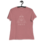 Jolly & Goode Shirts & Tops Heather Mauve / S Obvs Women's Relaxed T-Shirt Obviously Cheeky British Style