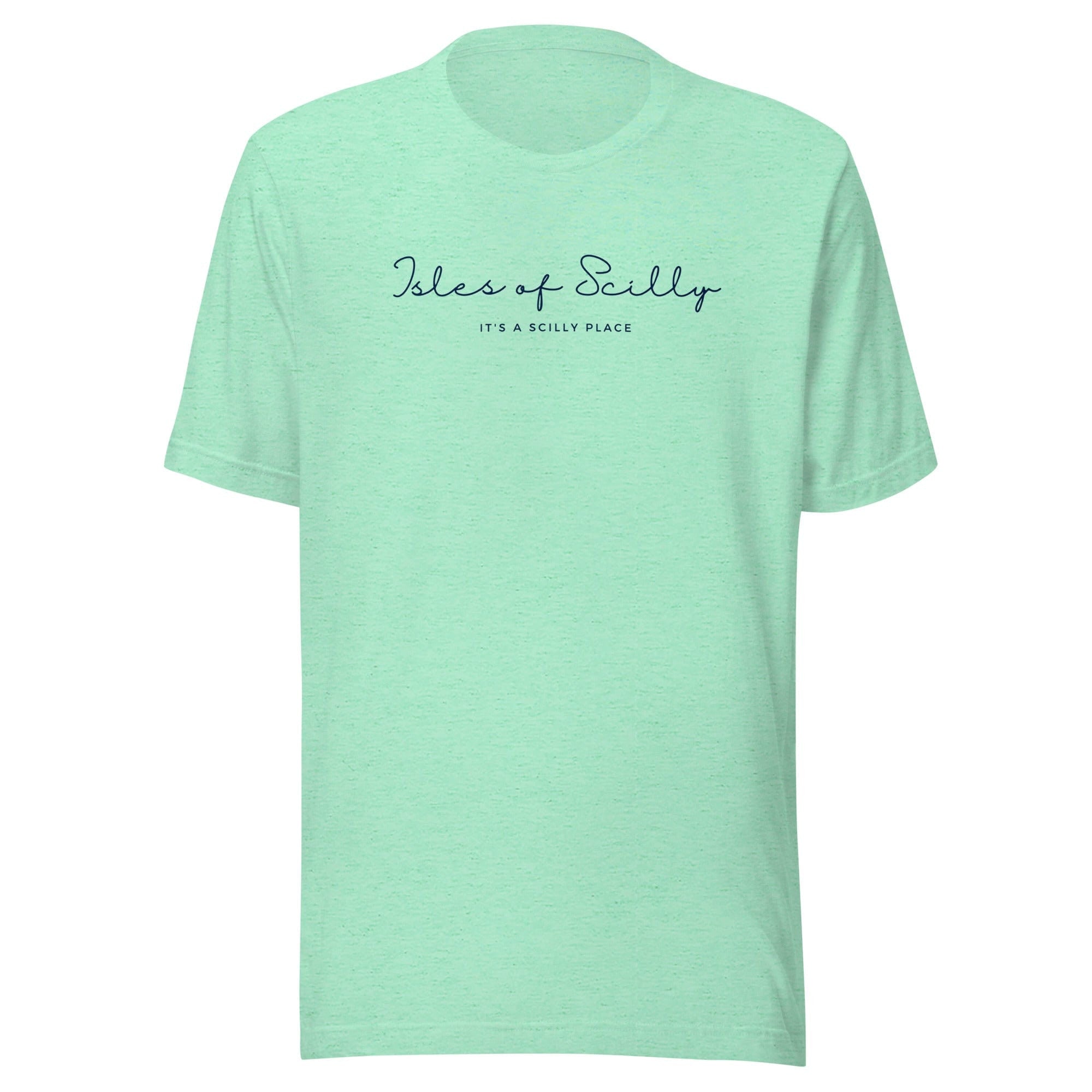 Jolly & Goode Shirts & Tops Heather Mint / S Isles of Scilly, It's a Scilly Place T-shirt Cheeky British Style
