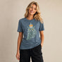 Jolly & Goode Shirts & Tops Heather Slate / XS Crowned British Blue Shorthair Cat T-shirt Cheeky British Style