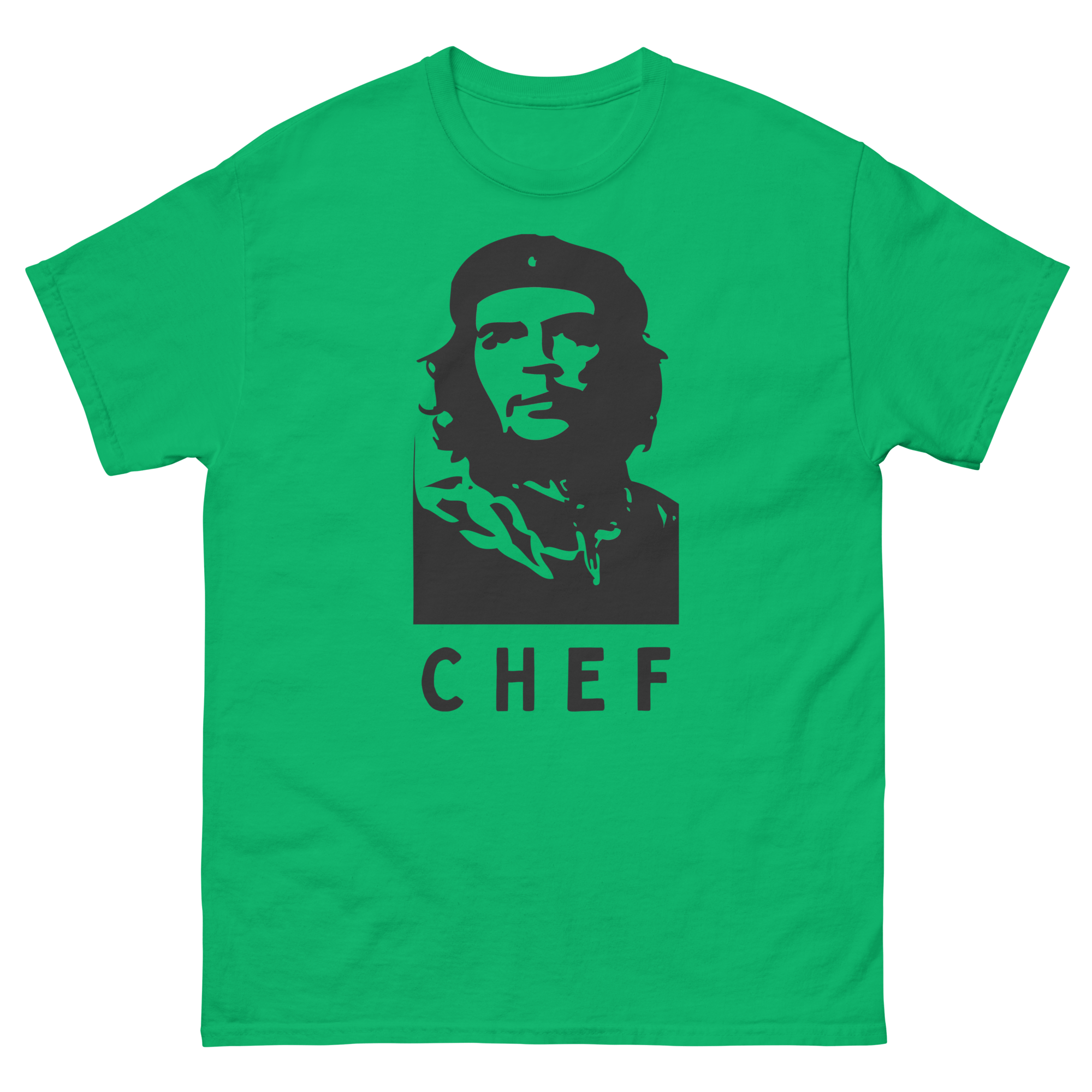 Jolly & Goode Shirts & Tops Irish Green / S Chef T-shirt | Men's Heavyweight Cotton Tee Cheeky British Style