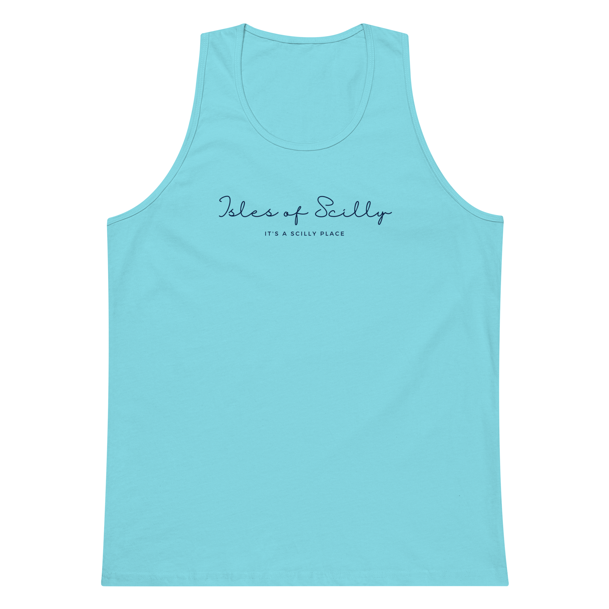 Jolly & Goode Shirts & Tops Isles of Scilly, It's A Scilly Place | Men’s Vest Cheeky British Style