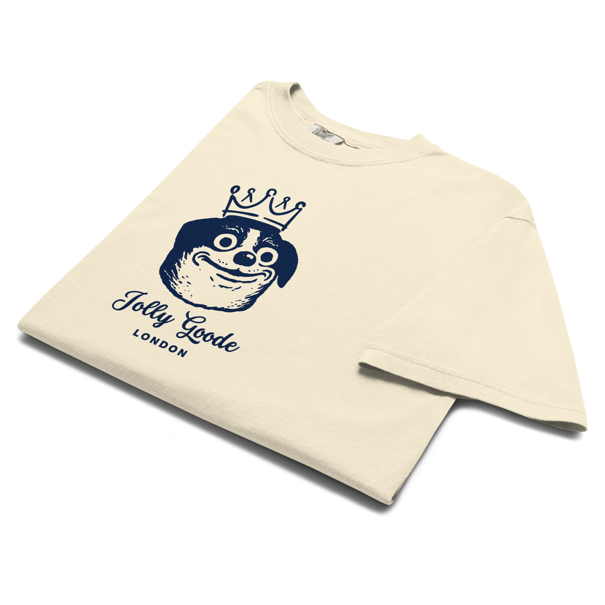 Jolly & Goode Shirts & Tops Jolly Goode London Crowned Dog Tee Cheeky British Style