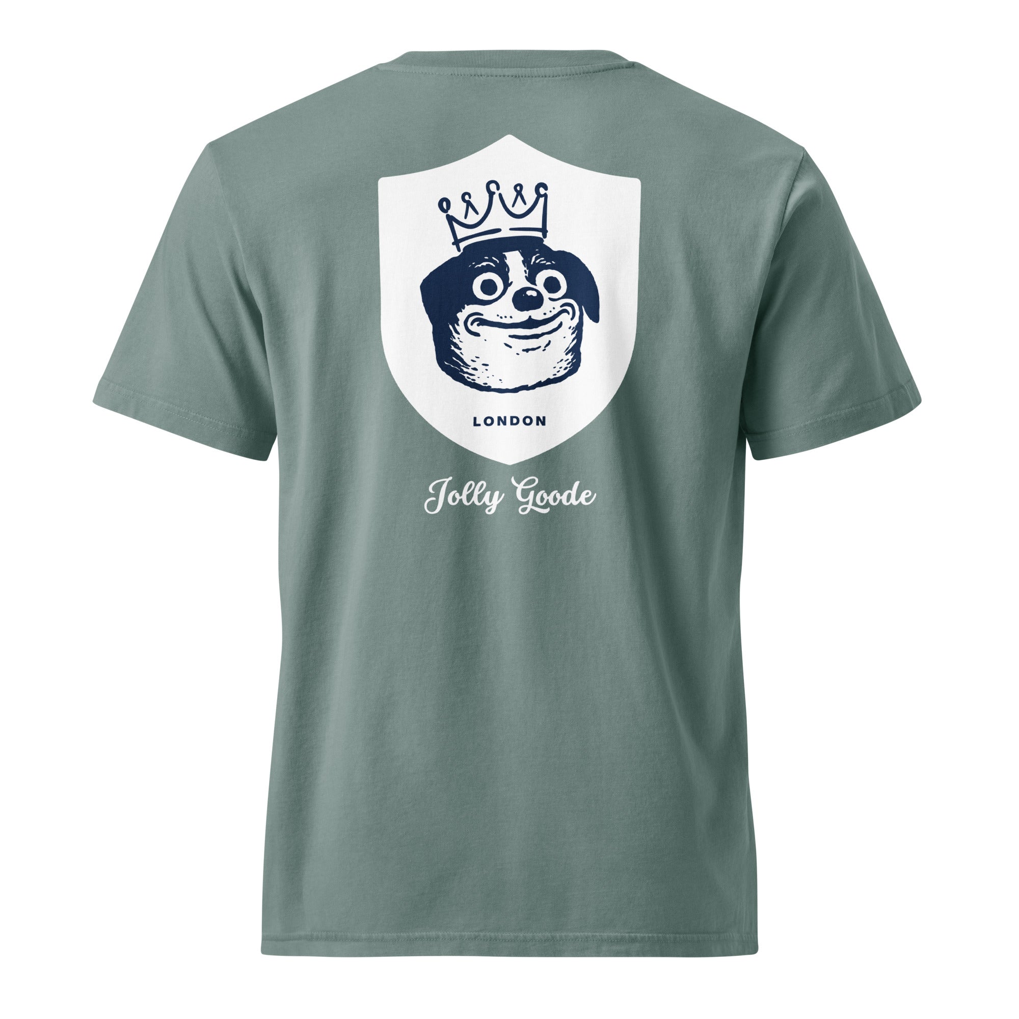 Jolly & Goode Shirts & Tops Jolly Goode London Crowned Dog Vintage T-Shirt Cheeky British Style