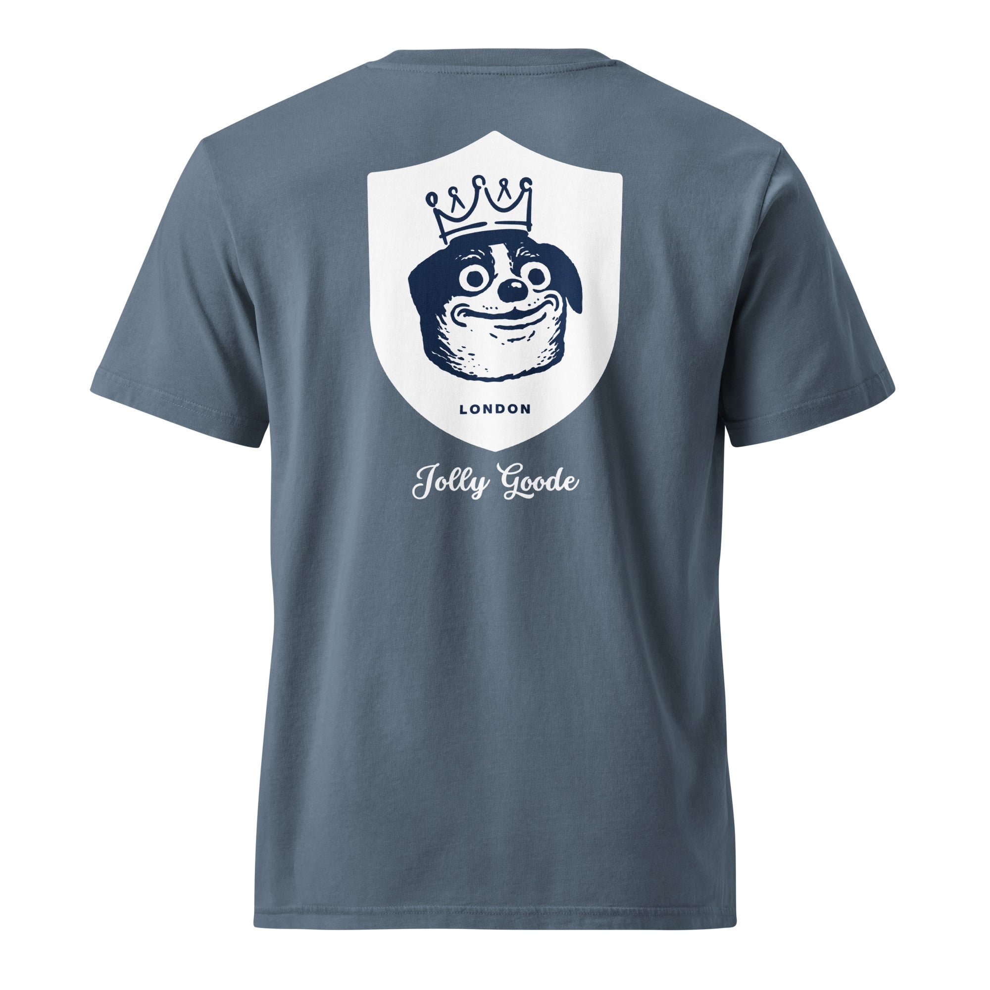 Jolly & Goode Shirts & Tops Jolly Goode London Crowned Dog Vintage T-Shirt Cheeky British Style
