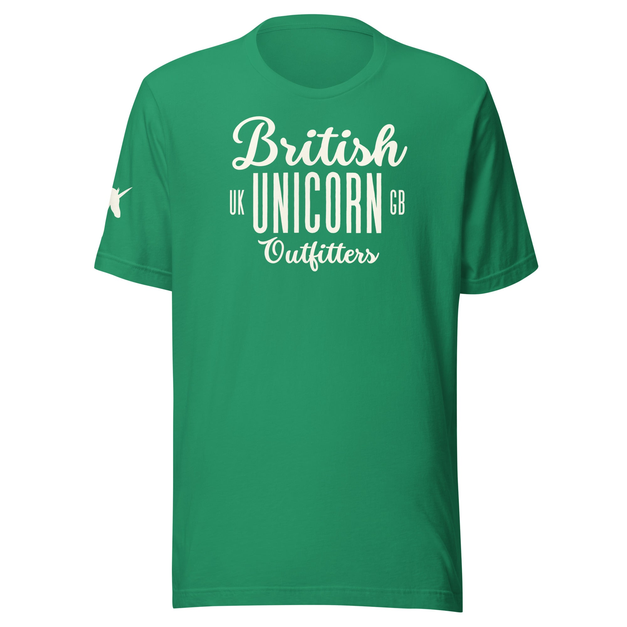 Jolly & Goode Shirts & Tops Kelly / S British Unicorn Outfitters T-shirt | Unisex Cheeky British Style