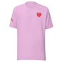 Jolly & Goode Shirts & Tops Lilac / S Army of Love T-shirt | Five Star Heart | Unisex Cheeky British Style