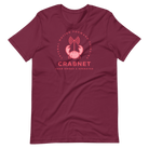 Jolly & Goode Shirts & Tops Maroon / S Crabnet T-shirt | Lateral Motion Forward Thinking | Unisex Fit Cheeky British Style