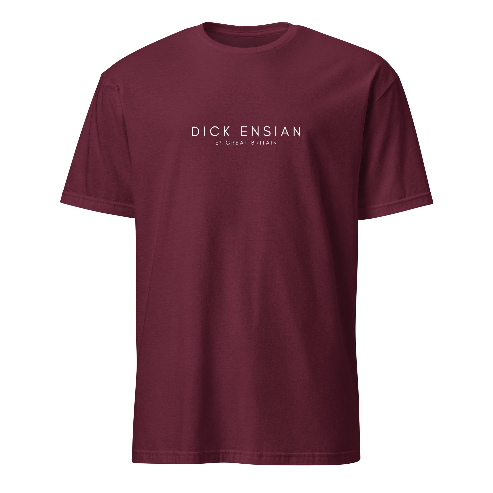 Jolly & Goode Shirts & Tops Maroon / S Dick Ensian Great Britain T-Shirt Cheeky British Style