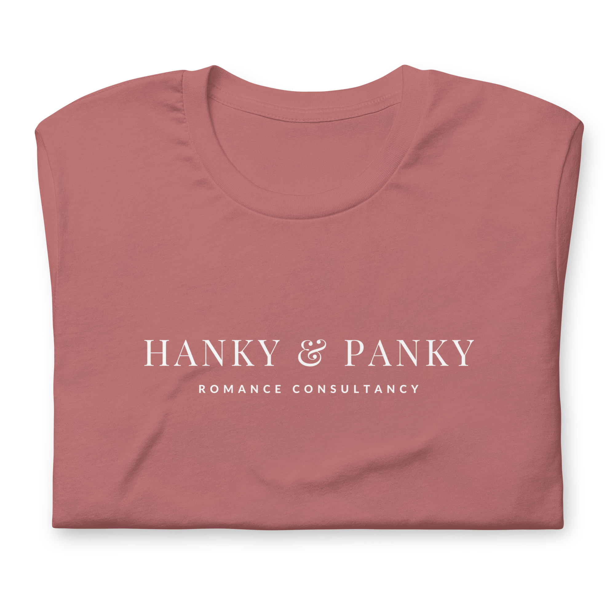Jolly & Goode Shirts & Tops Mauve / S Hanky & Panky Romance Consultancy T-shirt Cheeky British Style