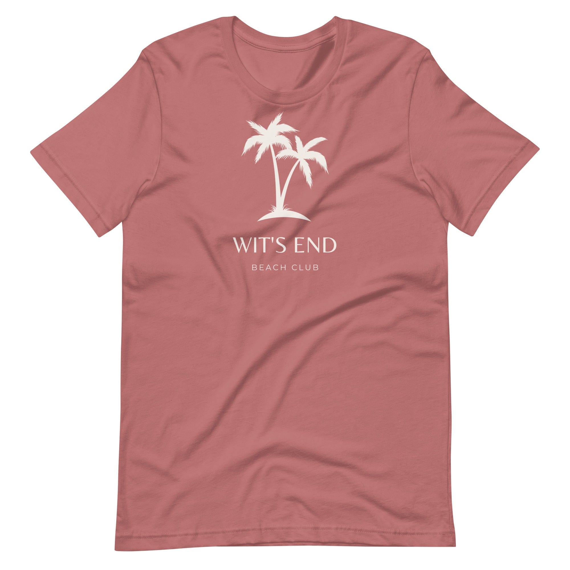 Jolly & Goode Shirts & Tops Mauve / S Wit's End Beach Club T-shirt Cheeky British Style